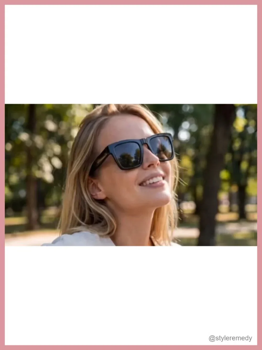 Acetate Square Sunglasses Polarized UV400 Protection Oversized Retro Shades